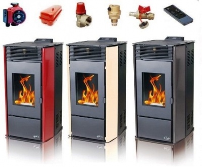 Granulu kamīns TIM SISTEM RITTIUM AQUAS Hydro 15