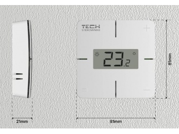 Venma bezvatu telpas termostats EU-T-2x WiFi