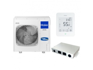 Haier monobloka 5kW siltumsūknis gaiss-ūdens AU052FYCRB(HW)+YR-E27+ATW-A01