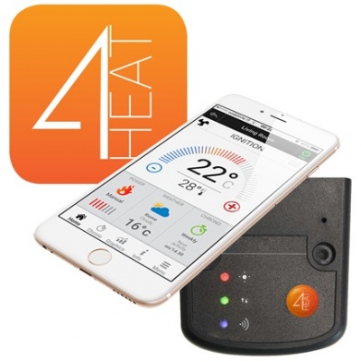 Granulu katla KEPO attālinātās kontroles modulis 4HEAT-Wi-Fi