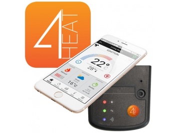 Granulu katla KEPO attālinātās kontroles modulis 4HEAT-Wi-Fi