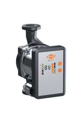 WITA elektroniski vadāms sūknis go.future 2 60 PWM 180 mm, DN 25, G 1 1/2", 6 M(h), 230 VAC/5 (UGO6110LEDST)