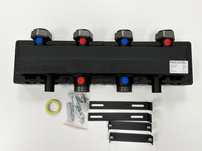 WITA apkures kolektors 2 lokiem DN 25/ DN 32