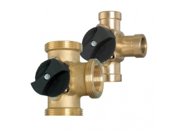 Trīsceļu vārsts WITA Minimix DN 40 1 1/2" iekšējā vītne M 48 100 / MI 3X1 1/2"