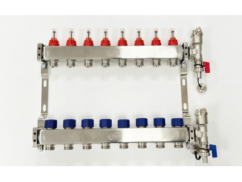 Kolektors siltajām grīdām ar topmetriem GOSHE 6 cilpām ( GO0331.214 )