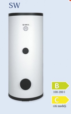 KOSPEL Karstā ūdens tvertnes ar vienu siltummaini (SW) 300L