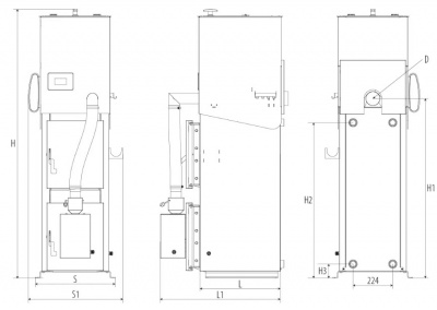 QMPELL EVO granulu katls 8kw